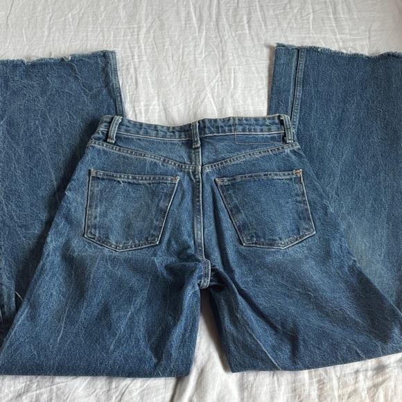 Zara Classic Blue Straight Leg Jeans - Picture 6 of 6